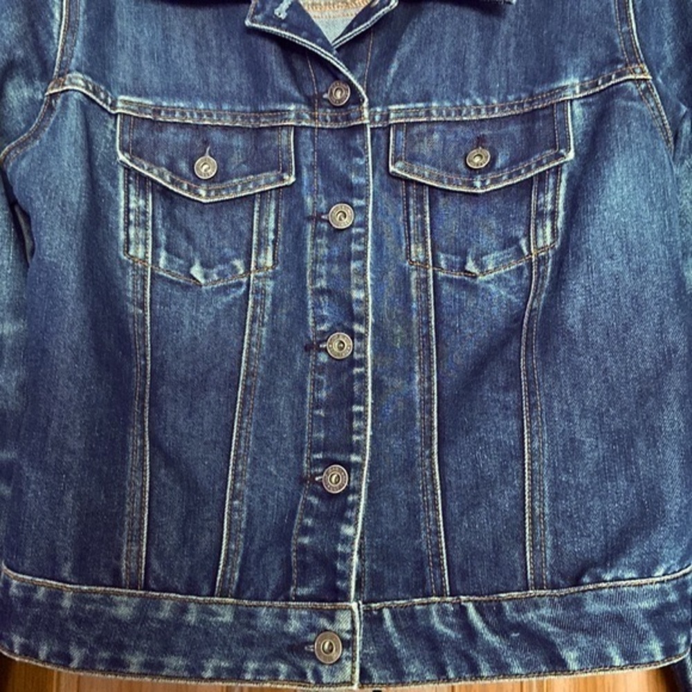 GAP Blue Denim Jacket Size M - Picture 4 of 11